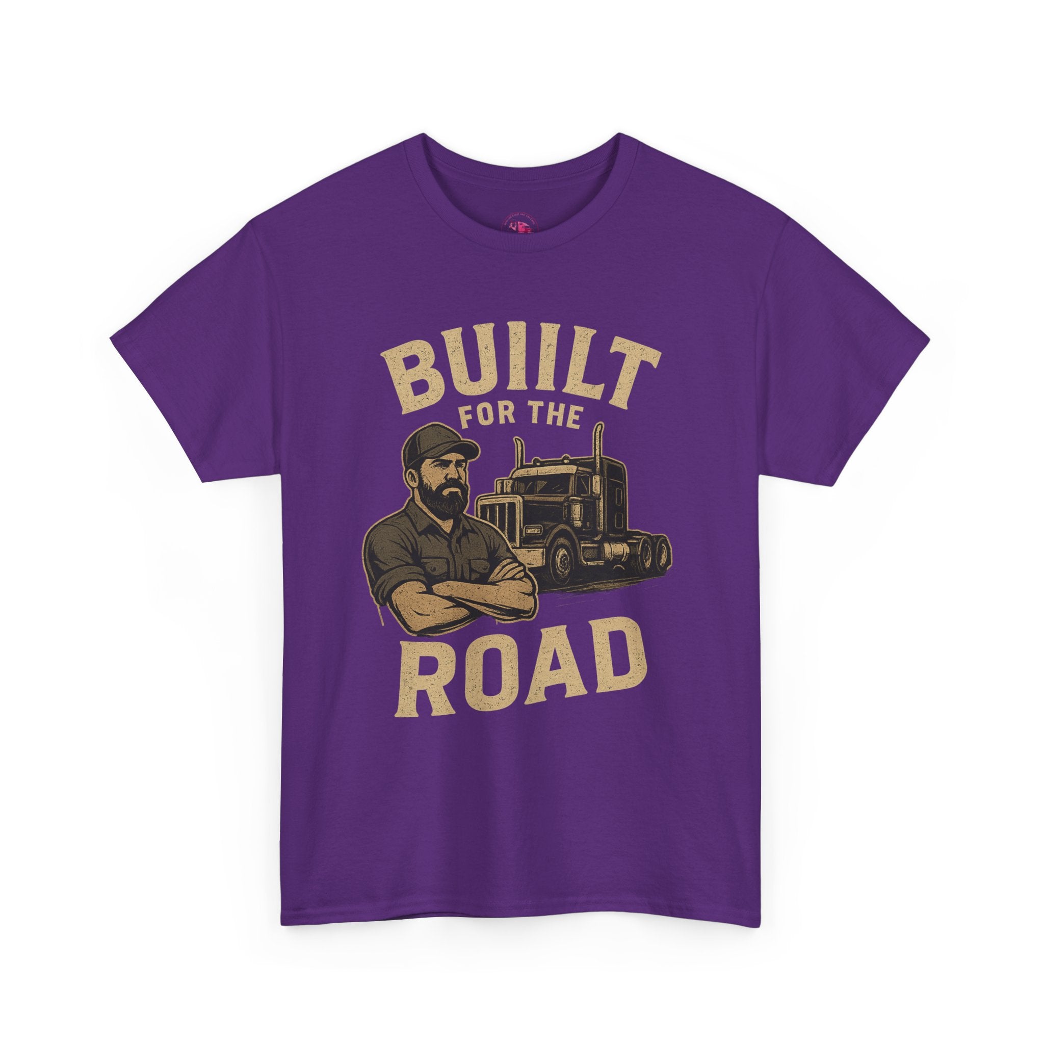 Built for the Road   - Unisex Heavy Cotton Tee