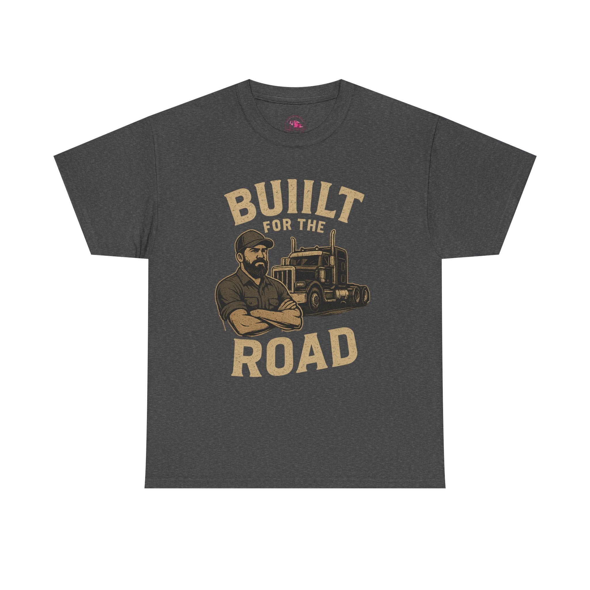 Built for the Road   - Unisex Heavy Cotton Tee