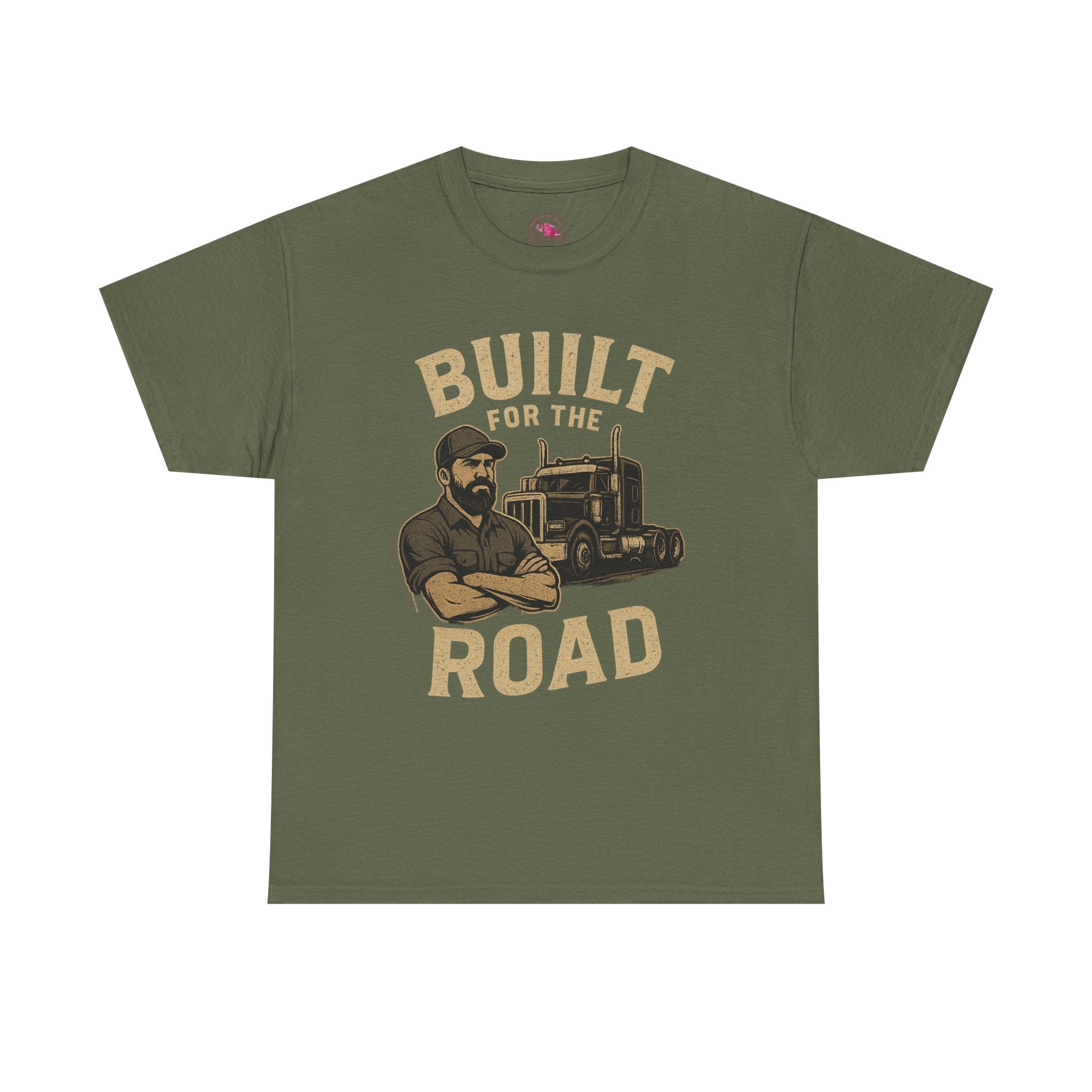 Built for the Road   - Unisex Heavy Cotton Tee