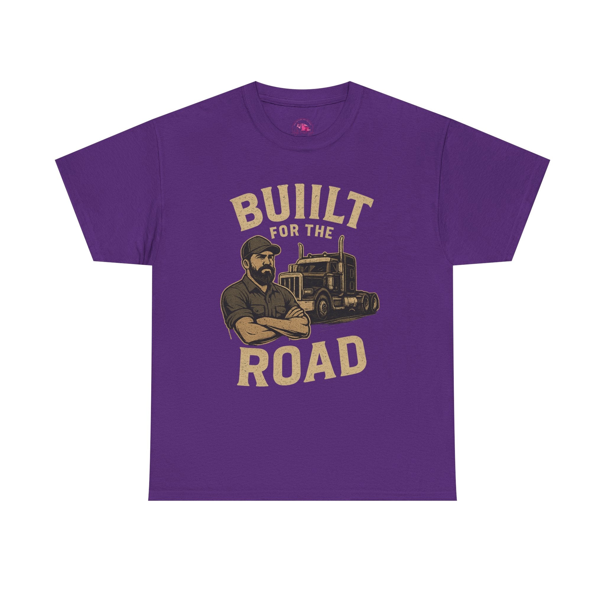 Built for the Road   - Unisex Heavy Cotton Tee