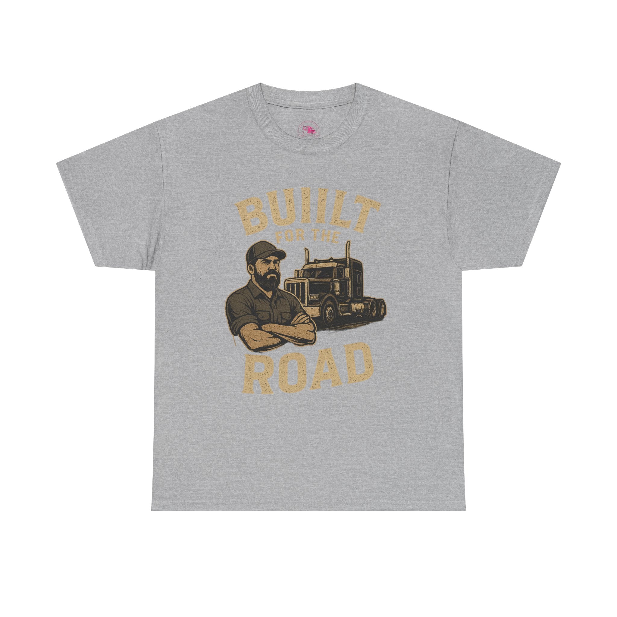 Built for the Road   - Unisex Heavy Cotton Tee
