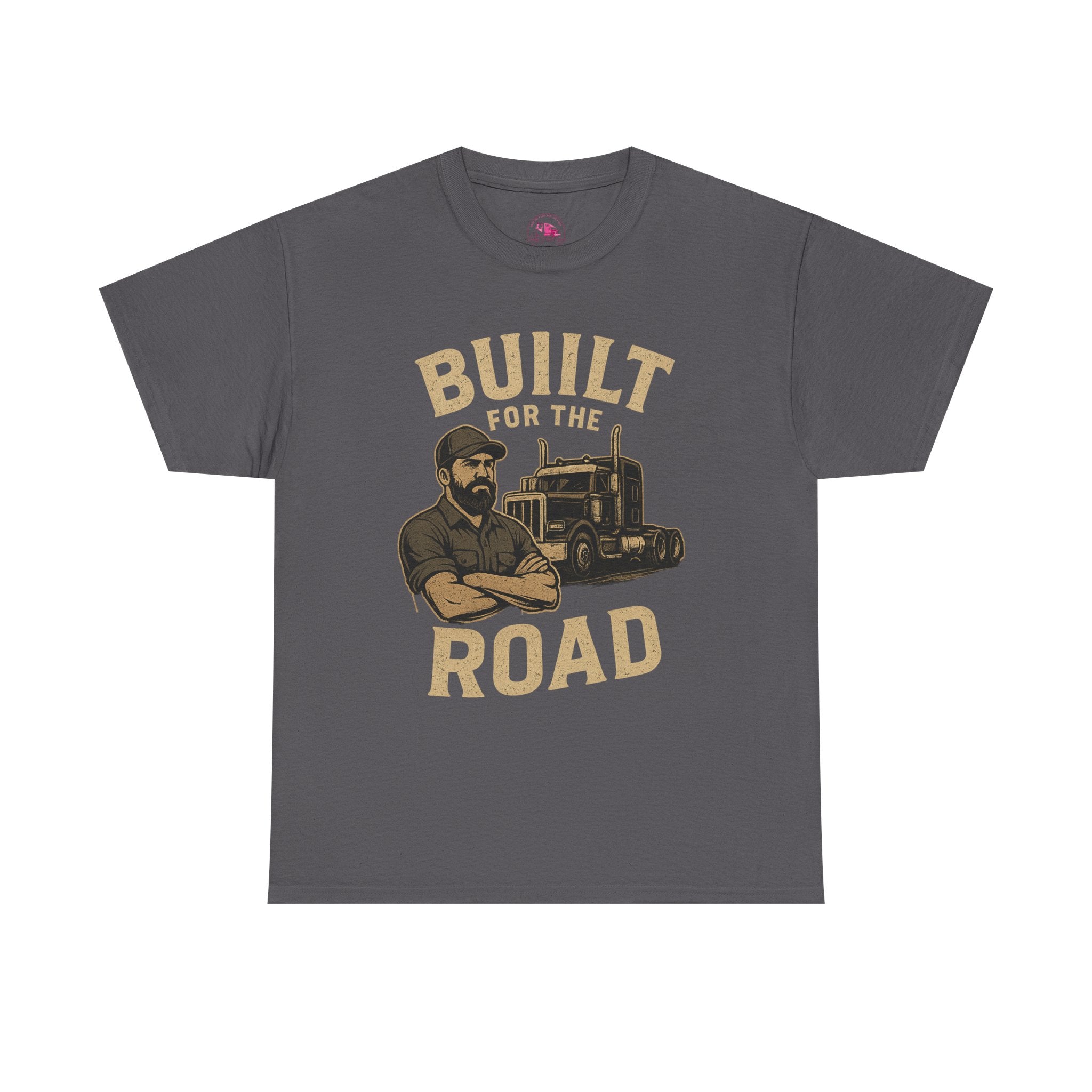 Built for the Road   - Unisex Heavy Cotton Tee