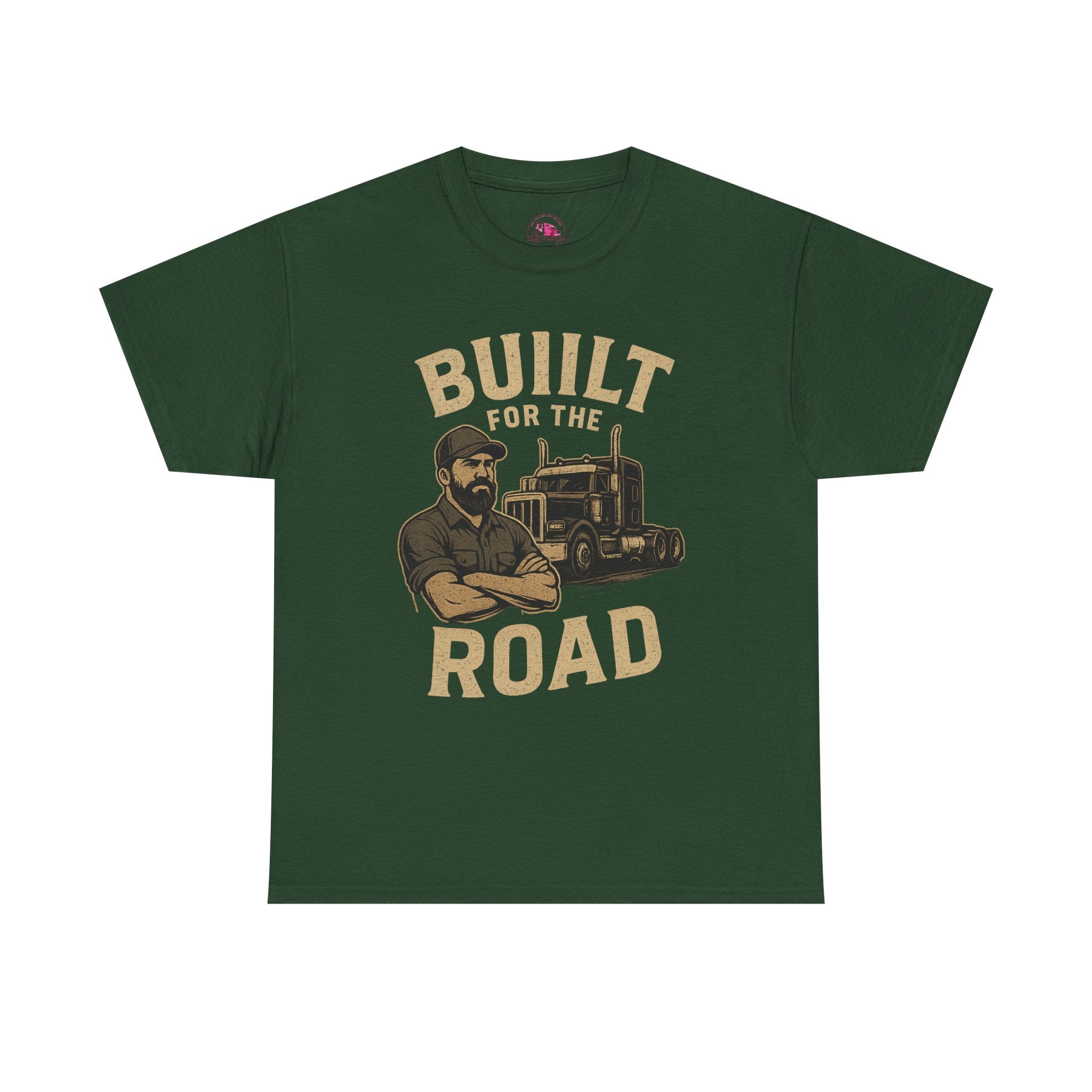 Built for the Road   - Unisex Heavy Cotton Tee
